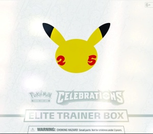 Caja de Entrenador de Élite Pokémon Celebraciones 25º Aniversario - Img 2