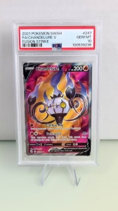 Chandelure #247/264 Full Art Ultra Rare (English) PSA 10 GEM MT - Img 3