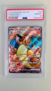 Charizard ex SR SR Gem Mint 10 #185/165 Super Selten (Englisch) PSA 10 GEM MT - Img 2