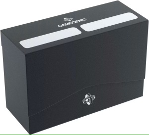 Cutie pentru carti de joc Gamegenic Deck Case - Double Size, neagra, 160+ - Img 4