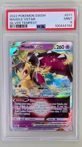 Mawile VSTAR #071/195 Ultra Raro VSTAR (Inglés) PSA 9 MINT