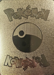 Pikachu V Gold - Carte PokéMetal (Fan Art) Συλλεκτική Μεταλλική Κάρτα - Img 6