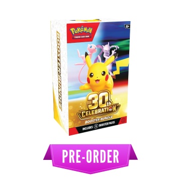 Pokemon TCG: 30th Celebration Booster Bundle