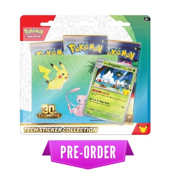 Pokemon TCG: 30th Celebration Tech Sticker Collection - Alolan Exeggutor