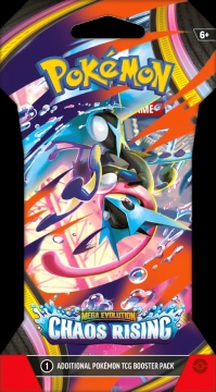 Pokémon TCG: Mega Evolution—Chaos Rising Sleeved Booster