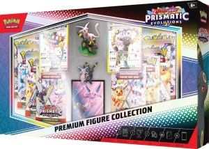 Pokémon TCG Scarlet & Violet Prismatic Evolutions Prémium figura kollekció - Img 8