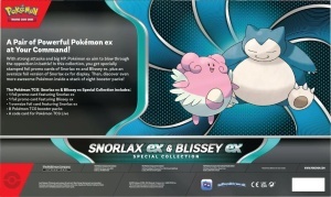 Pokémon TCG Set : Snorlax ex &amp; Blissey ex Collection Spéciale - Img 2