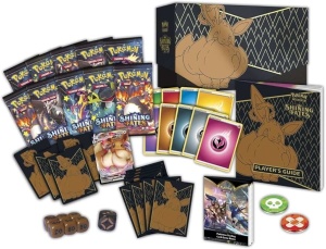 Pokémon TCG: Sword & Shield - Shining Fates Elite Trainer dobozkészlet - Img 2