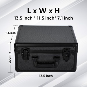 Trading Card Storage Box, Graded Card Slab Carrying Case Fits PSA BGS FGS & SGC, Sports & Trading Collector Storage Box fits Pokemon MTG Baseball (XL) - Img 3