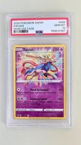 Zacian #082/185 Selten (Englisch) PSA 10 GEM MT - Img 2