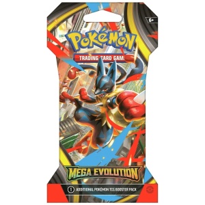 Πακέτο Ενισχυτή Pokémon TCG Mega Evolution με μανίκια (10 κάρτες)