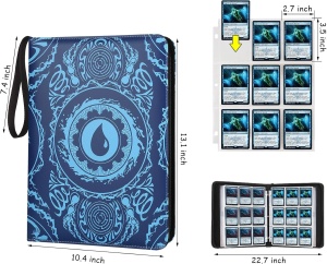 Папка за TCG - TCG Premium 720 Double PU TCG Premium 720 Double PU - синя (720 карти) - Img 3
