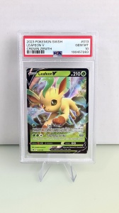 Leafeon V #013/159 Ultra Rare V (Englisch) PSA 10 GEM MT - Img 3
