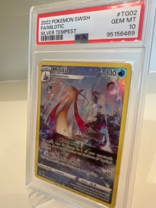 Milotic #TG02/TG30 PSA 10 GEM MT - Silver Tempest (SWSH12) Edző Galéria - Img 2