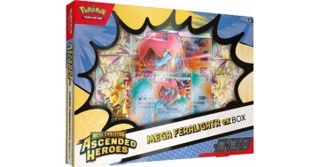 Pokémon TCG : Héros Ascendants Méga Feraligatr ex Box - Img 3