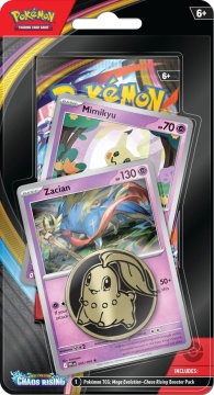 Pokémon TCG: Mega Evolução - Ascensão do Caos Checklane Blister Zacian