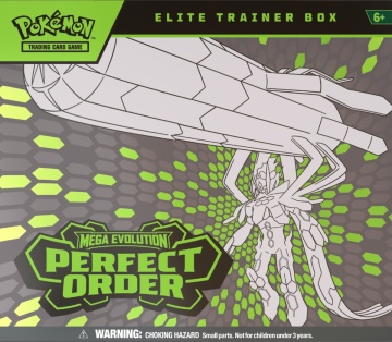 Pokémon TCG: Mega Evolução - Ordem Perfeita - Caixa de Treinador Elite - Img 6