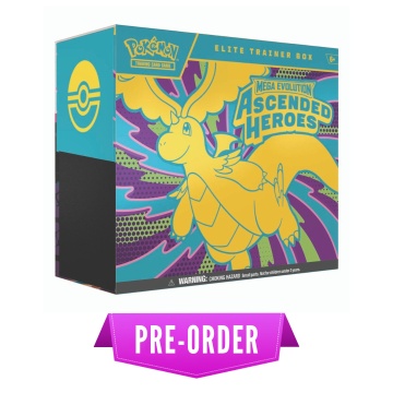 Pokémon TCG : Méga Evolution - Boîte de dresseur d'élite des Héros Ascensionnés