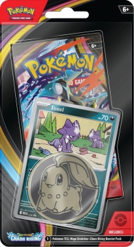 Pokémon TCG: Mega Evolution-Chaos Rising Checklane Blister Toxel