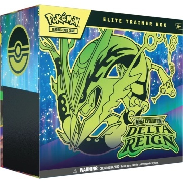 Pokemon TCG: Mega Evolution - Delta Reign Elite Trainer Box (Kyogre Promo) - Img 2