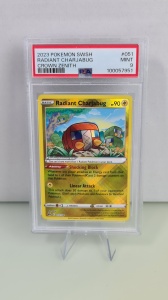 Radiant Charjabug #051/159 Radiant Rare (English) PSA 9 - Img 2