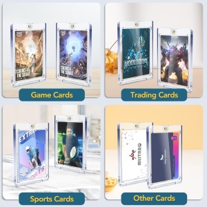 Zestaw 10 magnetycznych uchwytów na karty TCG – magnetyczny uchwyt na karty TCG - Img 5