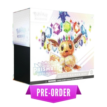 Σετ Εκπαιδευτικού Pokémon TCG Scarlet & Violet 8.5 Prismatic Evolutions Elite - Img 2