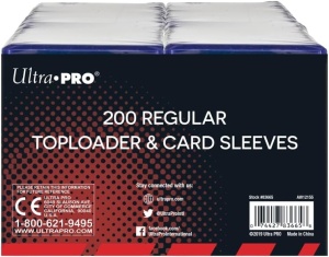 Комплект от 100 карти Toploader Ultra PRO TCG + калъфи 7,62 × 10,2 cm - Img 3
