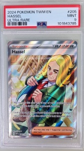 Hassel #205/167 PSA 9 мента мента холография ултра рядко (български) - Img 1