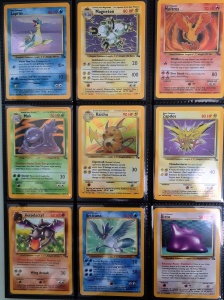 Kompletter Satz von 62 Karten Pokémon TCG Fossil Unlimited 1999 (WotC) DE - Img 2