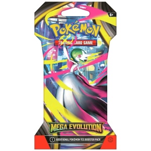 Pachet Carti Pokémon TCG Mega Evolution Sleeved Booster Pack (10 Carti) - Img 3