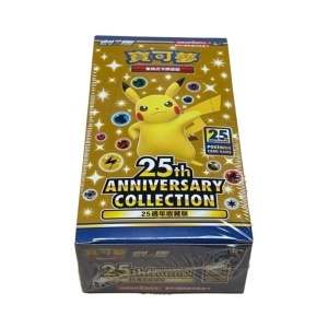 Pokémon TCG: 25th Anniversary Collection Booster Box (tradycyjny chiński – 16 pakietów) - Img 2