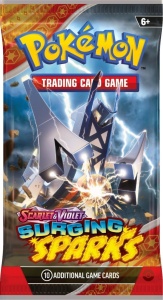 Pokémon TCG-kortpaket: Scarlet & Violet 8 Surging Sparks EN Fabriksförseglad Boosterpaket - 1 Boosterpaket - Img 2