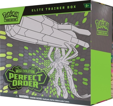 Pokémon TCG : Méga Evolution - Ordre parfait - Boîte de dresseur d'élite - Img 5
