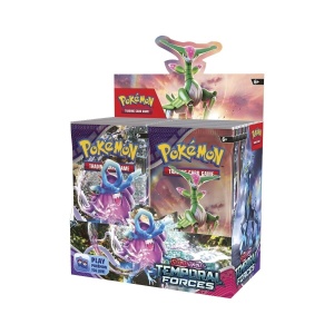 Pokémon TCG: Scarlet & Violet 5 Temporal Forces Booster Displayfodral (6 lådor) - Img 5