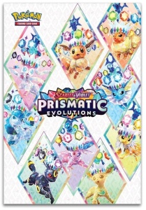 Pokemon TCG: Scharlachrot & Violett 8.5 Prismatische Entwicklungen Poster Sammlung Eevee - Img 6