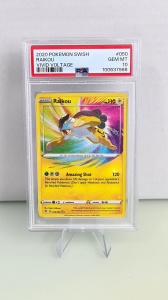 Raikou #050/185 Rare (engelska) PSA 10 GEM MT - Img 3