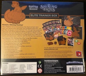 Set Cartonase Pokémon TCG: Sword & Shield - Shining Fates Elite Trainer Box - Img 3