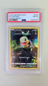 Turtwig #GG31/GG70 PSA 8 Near Mint Holo Rare (Български) - Img 2