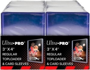 Ultra PRO 3" x 4" Clear Regular Toploaders for Cards with Card Sleeves Bundle Standard Size 50ct Toploader Card Protectors - Img 2