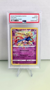 Zacian #082/185 Selten (Englisch) PSA 10 GEM MT - Img 3