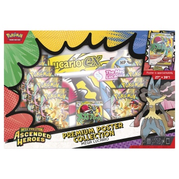Συλλογή Premium Αφισών Pokémon TCG: Ascended Heroes - Mega Lucario
