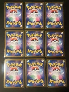 Комплект от 9 карти Pokemon TCG Terastal Festival - Eevee Evolutions Radiant Rare (RR) Японски - Img 2