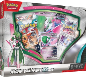 Комплект Pokémon TCG: Iron Valiant ex Box - Img 1