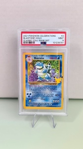 Blastoise Holo #2/102 PSA 9 Mint (Engelska) - Img 2