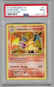 Charizard #11/108 Holo PSA 9 MINT - XY Evolutions - Img 2