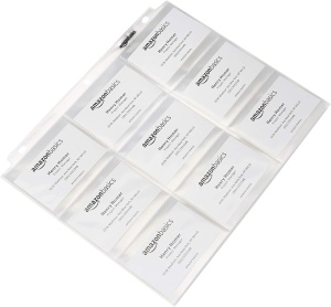 Conjunto de 100 folhas para fichário de Pokémon TCG da Amazon Basics com 9 protetores de cartas tipo sleeve. - Img 2