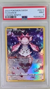 Diancie #GG13/GG70 PSA 9 Mint Full Art (Inglés)