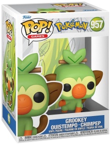 Figurina Funko POP! Pokémon - Grookey #957 - Img 1