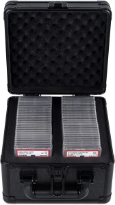 Graded Card Storage Box, Slab Case for Graded Cards, PSA Card Case for Sports Cards, Trading Card Case Fits PSA, CSG, BGS and Top Loaders - Img 1